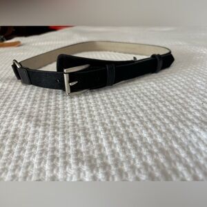 Women’s Black Leather Belt